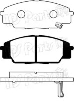 Комплект тормозных колодок IBD-1490 IPS Parts