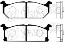 Комплект тормозных колодок IBD-1804 IPS Parts