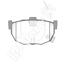 Комплект тормозных колодок IBR-1H07 IPS Parts