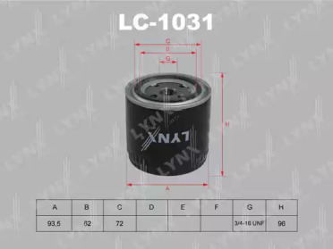 Фильтр LC-1031 LYNXauto