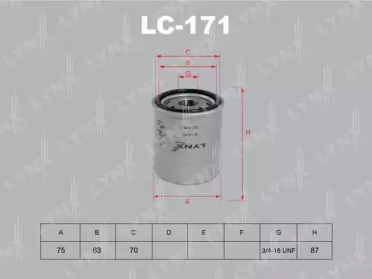 Фильтр LC-171 LYNXauto