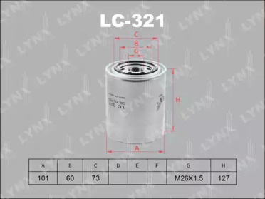 Фильтр LC-321 LYNXauto