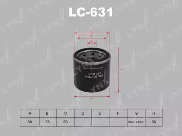 Фильтр LC-631 LYNXauto