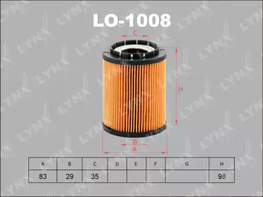 Фильтр LO-1008 LYNXauto