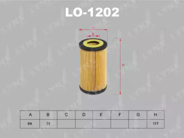 Фильтр LO-1202 LYNXauto