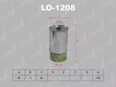 Фильтр LO-1208 LYNXauto