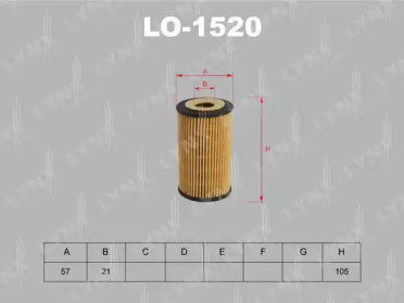 Фильтр LO-1520 LYNXauto