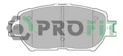 Комплект тормозных колодок 5000-1620 PROFIT