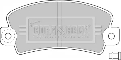 Комплект тормозных колодок BBP1036 BORG & BECK