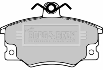 Комплект тормозных колодок BBP1090 BORG & BECK