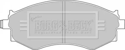 Комплект тормозных колодок BBP1494 BORG & BECK