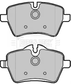 Комплект тормозных колодок BBP1988 BORG & BECK