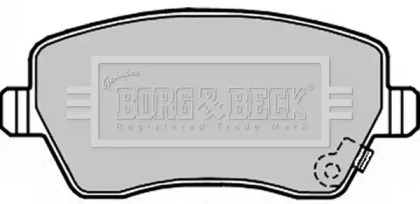 Комплект тормозных колодок BBP2297 BORG & BECK