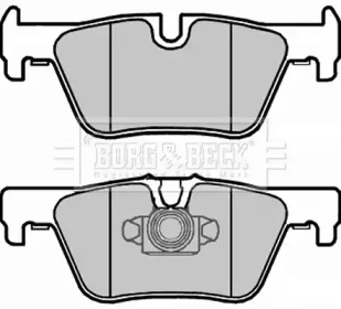 Комплект тормозных колодок BBP2335 BORG & BECK