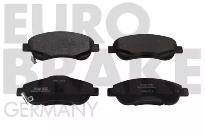 Комплект тормозных колодок 5502222640 EUROBRAKE