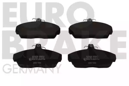 Комплект тормозных колодок 5502224022 EUROBRAKE