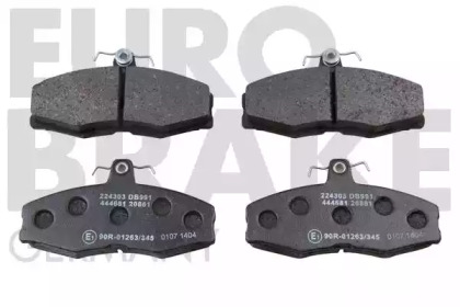 Комплект тормозных колодок 5502224303 EUROBRAKE