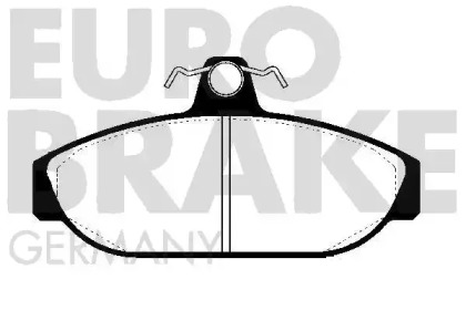 Комплект тормозных колодок 5502224804 EUROBRAKE