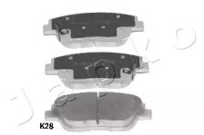 Комплект тормозных колодок 50K28 JAPKO
