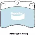 Комплект тормозных колодок DB435 GCT BENDIX-AU