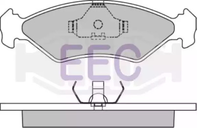 Комплект тормозных колодок BRP0959 EEC