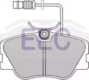 Комплект тормозных колодок BRP3025 EEC