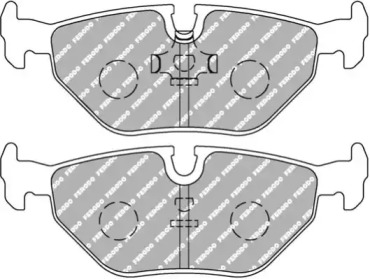 Комплект тормозных колодок FCP578W FERODO RACING