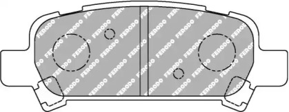 Комплект тормозных колодок FCP1333H FERODO RACING