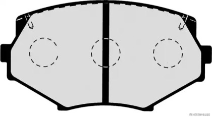 Комплект тормозных колодок J3603044 HERTH+BUSS JAKOPARTS