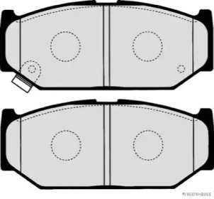 Комплект тормозных колодок J3608030 HERTH+BUSS JAKOPARTS