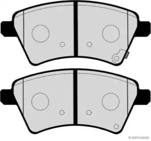 Комплект тормозных колодок J3608031 HERTH+BUSS JAKOPARTS