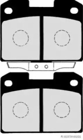 Комплект тормозных колодок J3615006 HERTH+BUSS JAKOPARTS