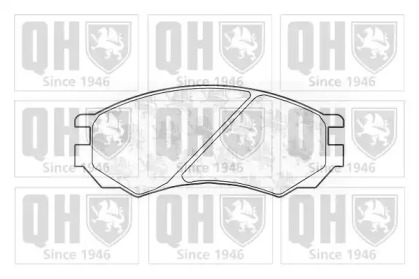 Комплект тормозных колодок BP976 QUINTON HAZELL