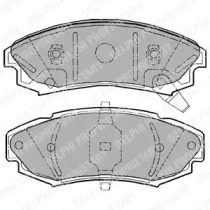 Комплект тормозных колодок LP1151 DELPHI
