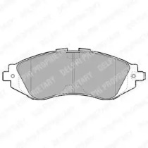 Комплект тормозных колодок LP1304 DELPHI