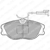 Комплект тормозных колодок LP1400 DELPHI