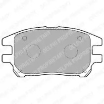 Комплект тормозных колодок LP1768 DELPHI