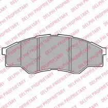 Комплект тормозных колодок LP2060 DELPHI