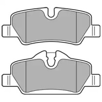 Комплект тормозных колодок LP2762 DELPHI