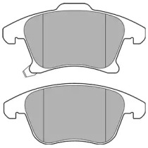 Комплект тормозных колодок LP3181 DELPHI