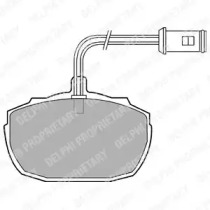 Комплект тормозных колодок LP426 DELPHI