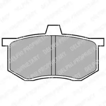 Комплект тормозных колодок LP494 DELPHI