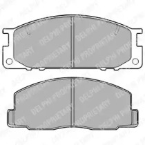 Комплект тормозных колодок LP739 DELPHI