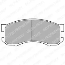 Комплект тормозных колодок LP800 DELPHI