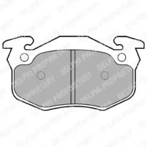 Комплект тормозных колодок LP836 DELPHI