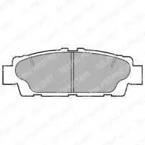 Комплект тормозных колодок LP937 DELPHI