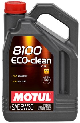 Моторное масло Motul 8100 Eco-clean C2 5W-30 5л