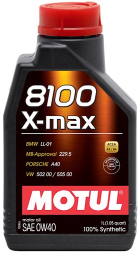 Моторное масло Motul 8100 X-Max 0W-40 1л