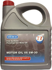 Моторное масло 77 Lubricants VX 5W-30 5л