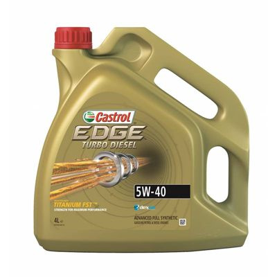 Моторное масло Castrol Edge Turbo Diesel 5W-40 4л